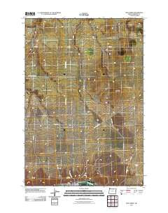 Ione North Oregon Historical topographic map, 1:24000 scale, 7.5 X 7.5 Minute, Year 2011