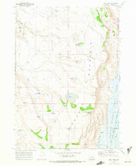 Irish Lake Oregon Historical topographic map, 1:24000 scale, 7.5 X 7.5 Minute, Year 1967
