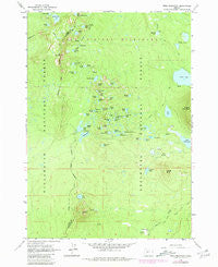 Irish Mountain Oregon Historical topographic map, 1:24000 scale, 7.5 X 7.5 Minute, Year 1963