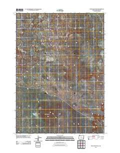 Iron Mountain Oregon Historical topographic map, 1:24000 scale, 7.5 X 7.5 Minute, Year 2011