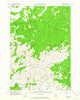 Izee Oregon Historical topographic map, 1:62500 scale, 15 X 15 Minute, Year 1961