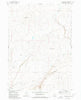 Jackass Butte Oregon Historical topographic map, 1:24000 scale, 7.5 X 7.5 Minute, Year 1980