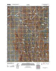 Jackson Summit Oregon Historical topographic map, 1:24000 scale, 7.5 X 7.5 Minute, Year 2011