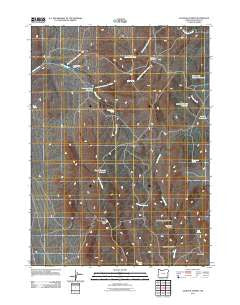 Jackson Summit Oregon Historical topographic map, 1:24000 scale, 7.5 X 7.5 Minute, Year 2011