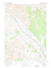 Jamieson Oregon Historical topographic map, 1:62500 scale, 15 X 15 Minute, Year 1950
