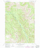 Jim White Ridge Oregon Historical topographic map, 1:24000 scale, 7.5 X 7.5 Minute, Year 1966