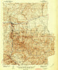 John Day Oregon Historical topographic map, 1:62500 scale, 15 X 15 Minute, Year 1943