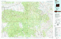 John Day Oregon Historical topographic map, 1:100000 scale, 30 X 60 Minute, Year 1978