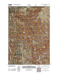 Johnny Cake Mountain Oregon Historical topographic map, 1:24000 scale, 7.5 X 7.5 Minute, Year 2011