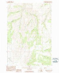 Johnson Heights Oregon Historical topographic map, 1:24000 scale, 7.5 X 7.5 Minute, Year 1990