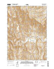 Jonesboro Oregon Current topographic map, 1:24000 scale, 7.5 X 7.5 Minute, Year 2014