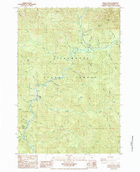 Jordan Creek Oregon Historical topographic map, 1:24000 scale, 7.5 X 7.5 Minute, Year 1984