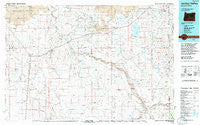 Jordan Valley Oregon Historical topographic map, 1:100000 scale, 30 X 60 Minute, Year 1994