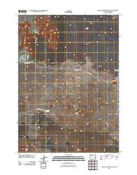 Jordan Craters South Oregon Historical topographic map, 1:24000 scale, 7.5 X 7.5 Minute, Year 2011