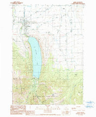 Joseph Oregon Historical topographic map, 1:24000 scale, 7.5 X 7.5 Minute, Year 1990