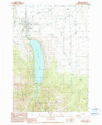 Joseph Oregon Historical topographic map, 1:24000 scale, 7.5 X 7.5 Minute, Year 1990