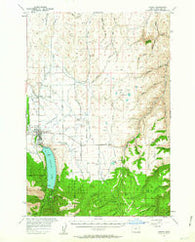 Joseph Oregon Historical topographic map, 1:62500 scale, 15 X 15 Minute, Year 1957