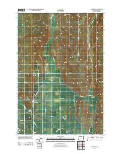Joseph NW Oregon Historical topographic map, 1:24000 scale, 7.5 X 7.5 Minute, Year 2011
