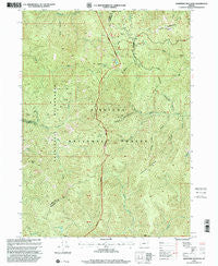 Josephine Mountain Oregon Historical topographic map, 1:24000 scale, 7.5 X 7.5 Minute, Year 1998