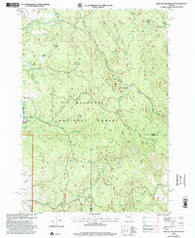 Jump-Off Joe Mountain Oregon Historical topographic map, 1:24000 scale, 7.5 X 7.5 Minute, Year 1999