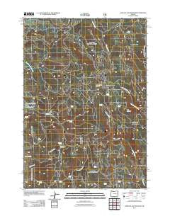 Jump-off Joe Mountain Oregon Historical topographic map, 1:24000 scale, 7.5 X 7.5 Minute, Year 2011