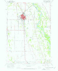Junction City Oregon Historical topographic map, 1:24000 scale, 7.5 X 7.5 Minute, Year 1967