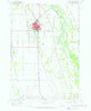 Junction City Oregon Historical topographic map, 1:24000 scale, 7.5 X 7.5 Minute, Year 1967
