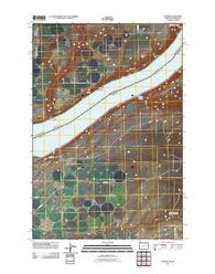 Juniper Oregon Historical topographic map, 1:24000 scale, 7.5 X 7.5 Minute, Year 2011