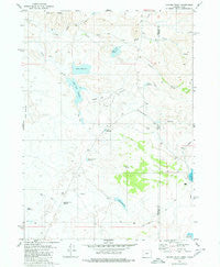 Juniper Point Oregon Historical topographic map, 1:24000 scale, 7.5 X 7.5 Minute, Year 1980