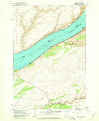 Juniper Oregon Historical topographic map, 1:24000 scale, 7.5 X 7.5 Minute, Year 1962