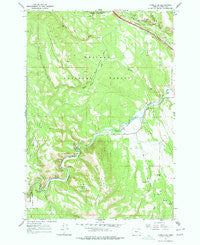 Kamela SE Oregon Historical topographic map, 1:24000 scale, 7.5 X 7.5 Minute, Year 1964