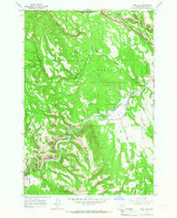 Kamela SE Oregon Historical topographic map, 1:24000 scale, 7.5 X 7.5 Minute, Year 1964