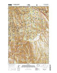 Kamela SE Oregon Current topographic map, 1:24000 scale, 7.5 X 7.5 Minute, Year 2014