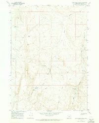 Kane Spring Gulch Oregon Historical topographic map, 1:24000 scale, 7.5 X 7.5 Minute, Year 1967