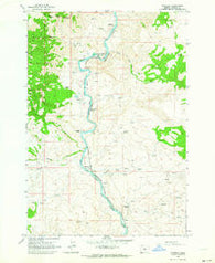 Kaskela Oregon Historical topographic map, 1:24000 scale, 7.5 X 7.5 Minute, Year 1962