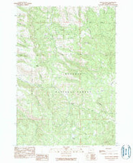 Keeney Point Oregon Historical topographic map, 1:24000 scale, 7.5 X 7.5 Minute, Year 1990