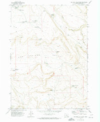 Keg Sprs Valley East Oregon Historical topographic map, 1:24000 scale, 7.5 X 7.5 Minute, Year 1971