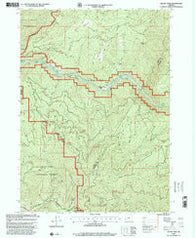 Kelsey Peak Oregon Historical topographic map, 1:24000 scale, 7.5 X 7.5 Minute, Year 1998
