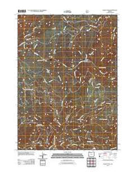 Kelsey Peak Oregon Historical topographic map, 1:24000 scale, 7.5 X 7.5 Minute, Year 2011