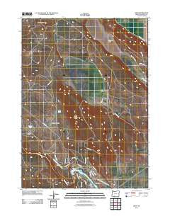 Keno Oregon Historical topographic map, 1:24000 scale, 7.5 X 7.5 Minute, Year 2011
