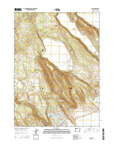 Keno Oregon Current topographic map, 1:24000 scale, 7.5 X 7.5 Minute, Year 2014