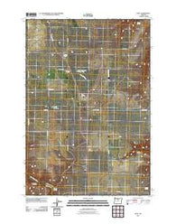 Kent Oregon Historical topographic map, 1:24000 scale, 7.5 X 7.5 Minute, Year 2011