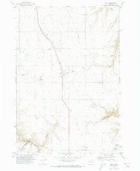 Kent Oregon Historical topographic map, 1:24000 scale, 7.5 X 7.5 Minute, Year 1970