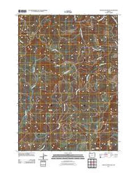 Kenyon Mountain Oregon Historical topographic map, 1:24000 scale, 7.5 X 7.5 Minute, Year 2011