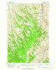 Kernan Point Oregon Historical topographic map, 1:62500 scale, 15 X 15 Minute, Year 1954