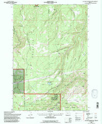Ketchum Reservoir Oregon Historical topographic map, 1:24000 scale, 7.5 X 7.5 Minute, Year 1994