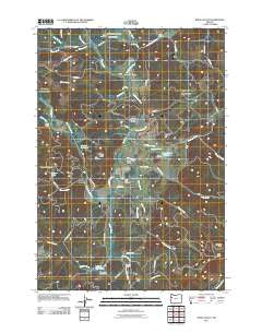 Kings Valley Oregon Historical topographic map, 1:24000 scale, 7.5 X 7.5 Minute, Year 2011