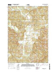 Kings Valley Oregon Current topographic map, 1:24000 scale, 7.5 X 7.5 Minute, Year 2014