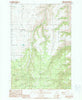 Kinney Lake Oregon Historical topographic map, 1:24000 scale, 7.5 X 7.5 Minute, Year 1990