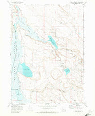 Krumbo Reservoir Oregon Historical topographic map, 1:24000 scale, 7.5 X 7.5 Minute, Year 1967